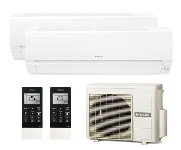 Мульти сплит-система Hitachi 2 x RAK-18REF / RAM-40NE2F