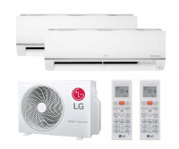 Мульти сплит-система LG на 2 комнаты: 2 × PM09SP.NSJ / MU2R17.UL0
