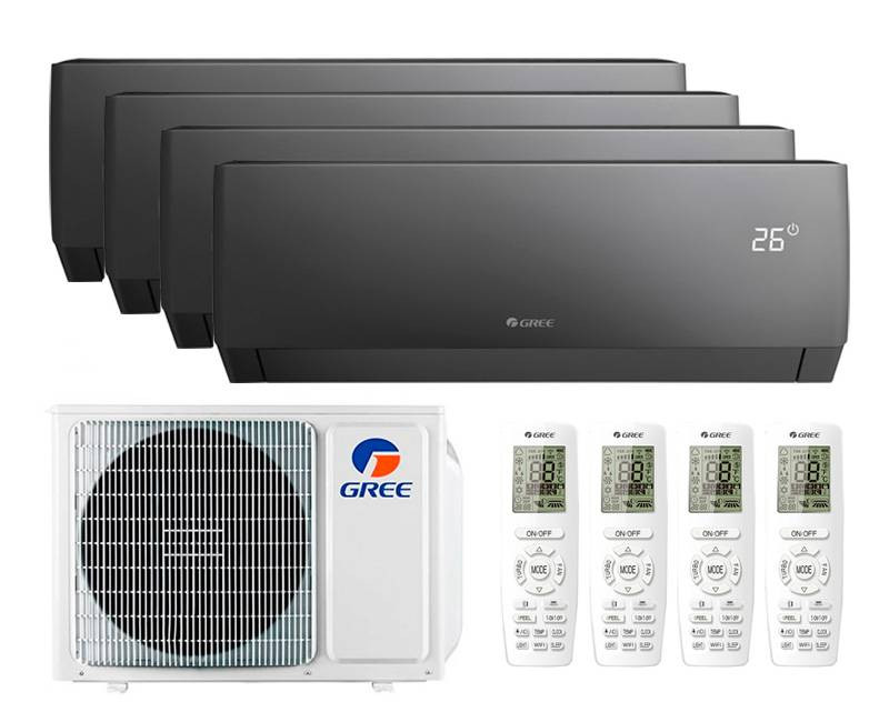 Мульти сплит-система Gree 4 x GWH09AGCXB-K6DNA4F/I / GWHD(28)NK6OO (LCLH)