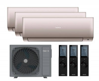 Мульти сплит-система Casarte 3 x CAS25CX1/R3-G / 3U55CM1/R3