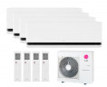 Мульти сплит-система LG на 4 комнаты: 4 × H09S1D.NS1R / MU4R27