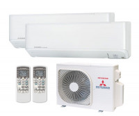 Мульти сплит-система Mitsubishi Heavy 2 x SKM25ZSP-W / SCM45ZS-W