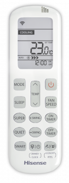Инверторная сплит-система серии Premium DESIGN Super DC Inverter Wi-Fi AS-13UW4RVETG01 (комплект)