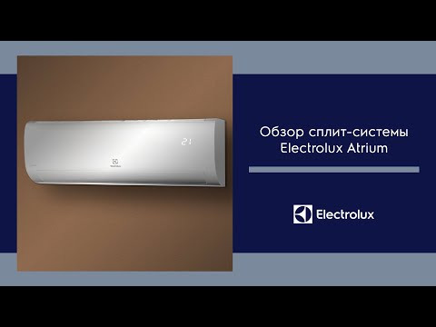 Сплит-система Electrolux Atrium EACS-12HAT/N3_21Y комплект-video