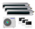 Мульти сплит-система Samsung 2х AJ026TNLPKH 1х AJ035TNLPKH / AJ080TXJ4KH