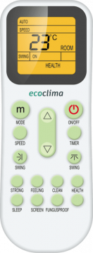 Напольно-потолочная сплит-система Ecoclima ECLCF-H18/4R1C + ECL-H18/4R1C(U), белый