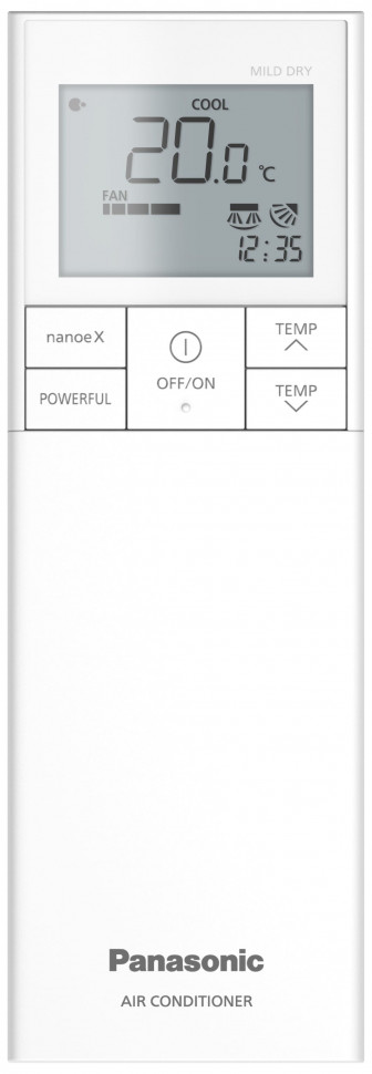 Настенная сплит-система Panasonic CS-Z35XKEW + CU-4E27PBD, белый