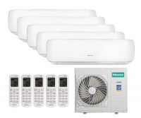 Мульти сплит-система Hisense 5 x AMS-09UW4RVETG00 / AMW5-42U4RTA