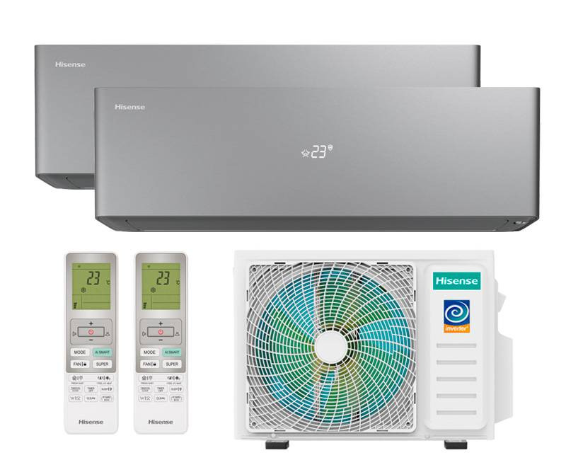 Мульти сплит-система Hisense 2 x AS-10UW4RXVQH00AG(B) / AMW2-18U4RXC