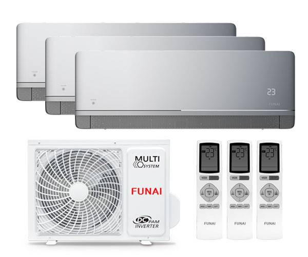 Мульти сплит-система Funai 3 x RAM-I-KM30HP.W01/S / RAM-I-3OK60HP.01/U