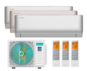 Мульти сплит-система Hisense 3 x AMS-09UW4RYCHD00(C,S) / AMW3-24U4RJC