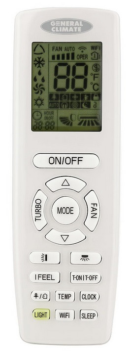 Кондиционер General Climate GC-MR12HR32 / GU-MR12H32 inverter MARS II WiFi
