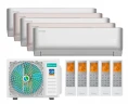 Мульти сплит-система Hisense на 5 комнат: 5 × AMS-09UW4RYCHD00(C,S) / AMW5-42U4RTA